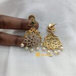 Antique Peacock Earrings - Image 2