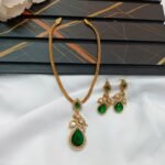 Thilak with Pakshi Kodi Short Neck Set - Image 6