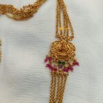 Antique Lakshmi 5 Layer Mugappu Chain - Image 2