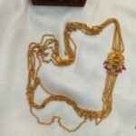 Antique Lakshmi 5 Layer Mugappu Chain - Image 3
