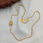 24" Lakshmi Mogappu Chain Micro Polish