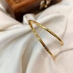 Gold Tube Bangles - Image 3