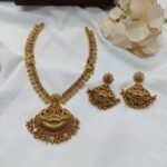Lakshmi Peacock Neck Set