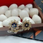 AD Floral Chakra Earrings - Image 3