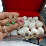 AD Floral Chakra Earrings