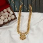 Lakshmi Peacock Long Neck Set - Image 4
