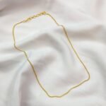 18" Gold Plain Chain Thin