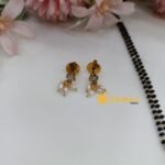 Coral and Pearl Mangalsutra Short Chain Set - Image 4