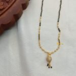 Gold Plated Mangalsutra Short Chain - Image 2