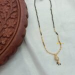 Gold Plated Mangalsutra Short Chain