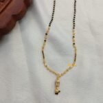 Gold Plated Mangalsutra Short Chain