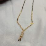 Gold Plated Mangalsutra Short Chain - Image 2