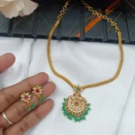 Peacock Attigai Short Neck Set
