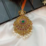 Antique Floral Pendant
