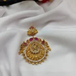 Antique Floral Pendant - Image 2