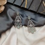 AD Thilak Silver Earrings