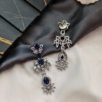 AD Thilak Silver Earrings - Image 2