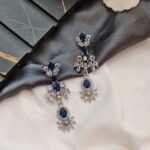 AD Thilak Silver Earrings