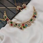 Navaratna Designer Short Neck Set
