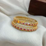 Ruby Bangles AD Stones 2s - Image 2