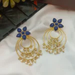 Blue Fancy Earrings