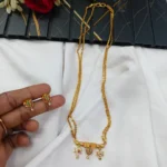 Sangu Chakra Namam in 2 Layer 18" Short Chain Set