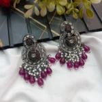 Oxidized Chandbali Fancy Earrings