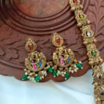 Meenakshi Thirukalyanam Long Neck Set - Image 3