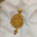 Antique Radhakrishnan Pendant set - Image 2