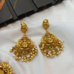Antique Lakshmi Pendant Set - Image 3