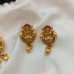Antique Gajalakshmi Pendant Set - Image 3
