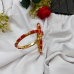 Coral Tube Bangles 2s