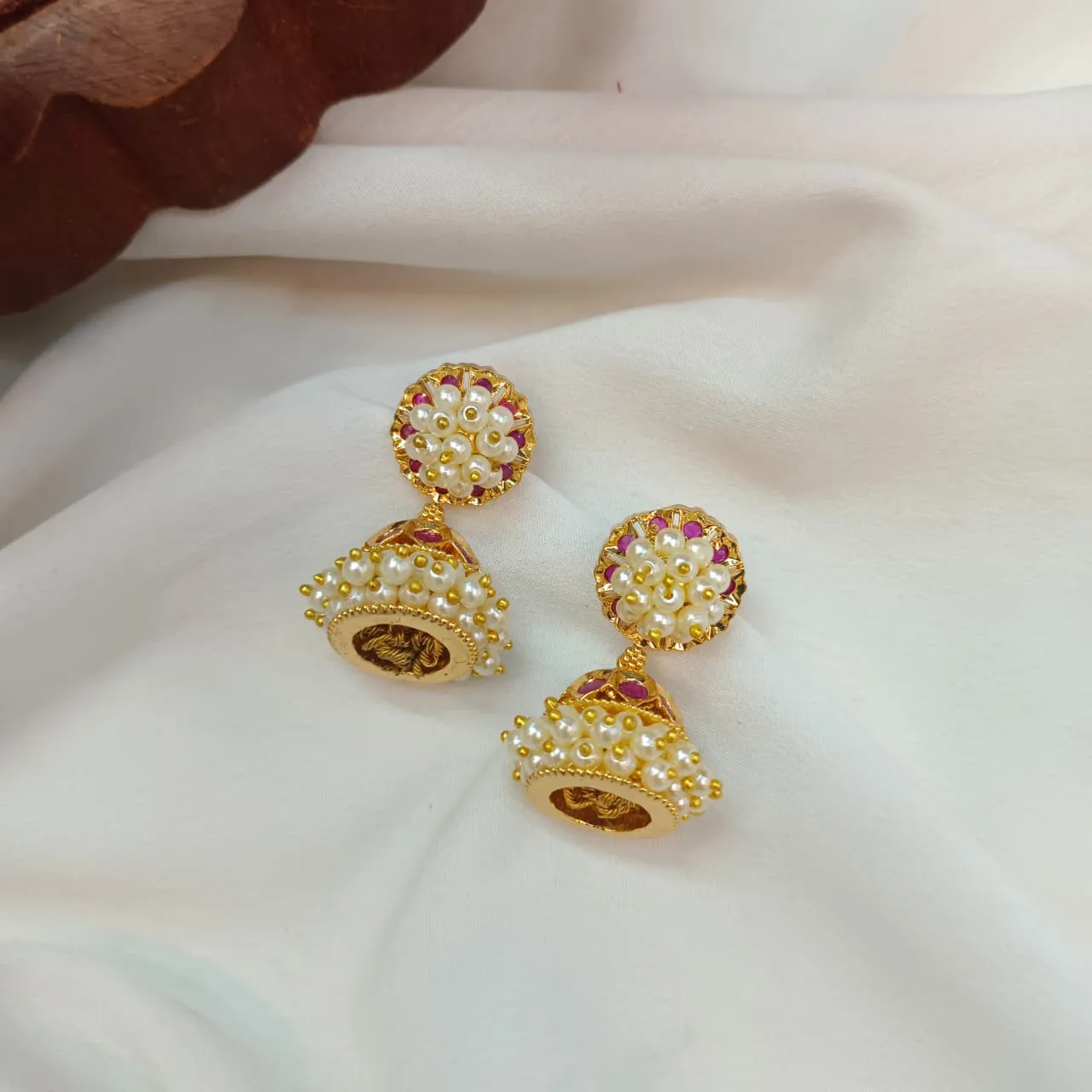 103415.4.1-2.webp Pearl Jhumka - Image 1