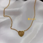 Anti Tarrnish 11:11 Heartine Peandant with Fancy C - Image 3