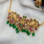 Lakshmi Peacock Choker Set - Image 2