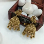 Antique Peacock Jhumka