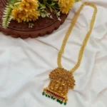 RadheKrishna Pendant with Pearl Bunch Chain - Image 2