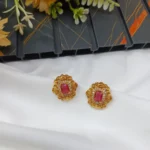 Recto Floral Earrings - Image 2