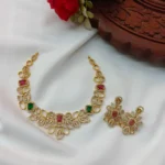 AD Leaf Designer Short Neck Set