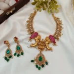 Gajalakshmi Hasli Short Neck Set