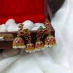 Peacock Jhumka