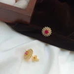 AD Floral Earrings - Image 2