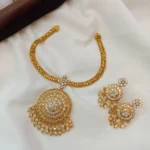 AD Round Attigai Short Neck Set