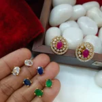 AD Round Interchangable Earrings - Image 2