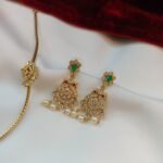 Twin Peacock Short Neck Set with Kodi Chain - Image 2