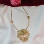 Twin Peacock Short Neck Set with Kodi Chain - Image 3
