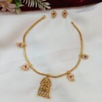 Lakshmi with Mango Kodi Short Neck Set