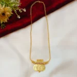 Lakshmi 3 Coin Short Necklace 20"