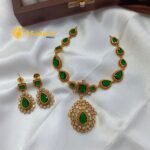 Jyothika's Inspired Short Neck Set